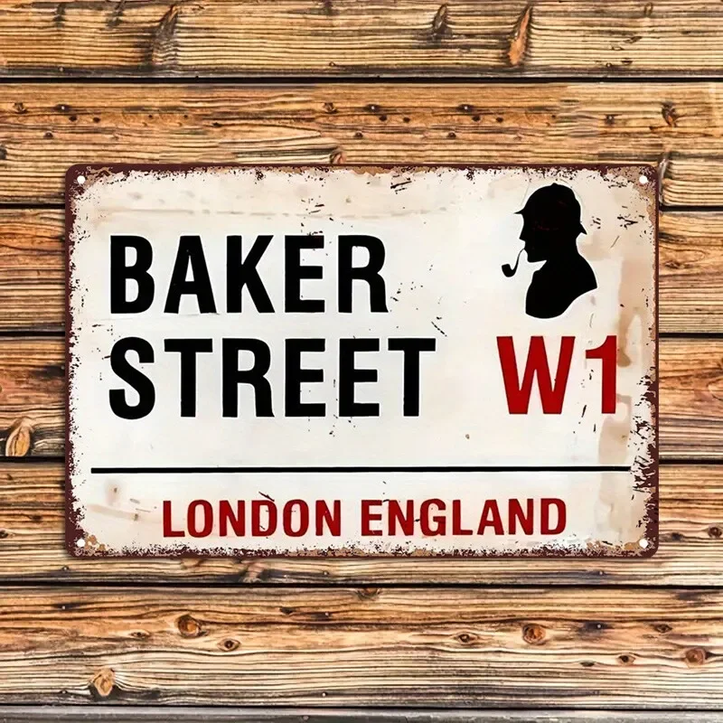 Address Home Office - Baker Street W1 London England Metal