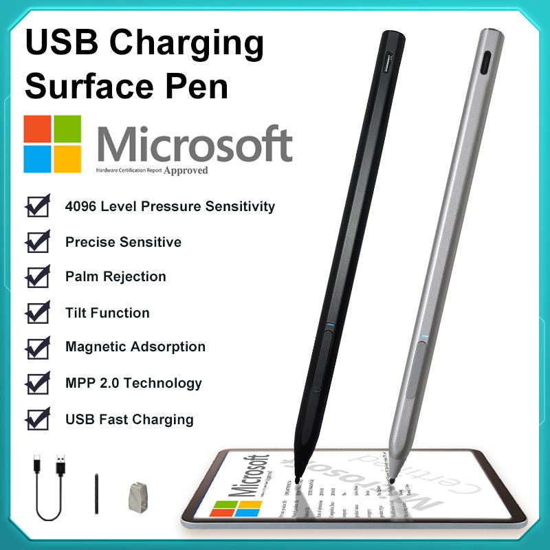 Home Office Microsoft - Stylus Pen for Surface USB-C Charging