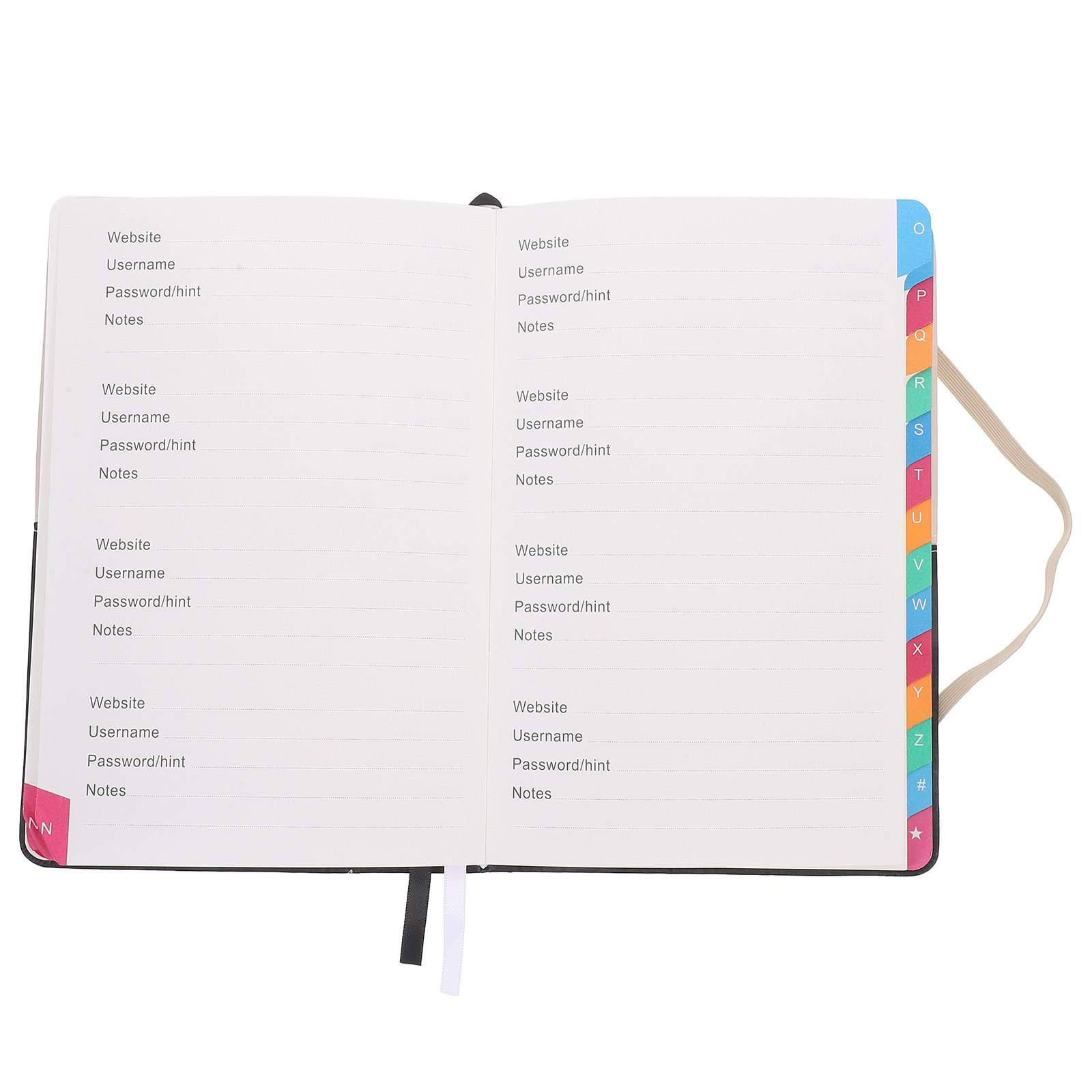 Address Home Office - A5 Password Notebook Versatile Address Organizer