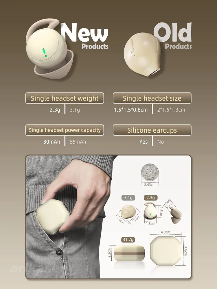 Sleep Earbuds invisible Small  - Home Office Of Amazon 评论和价格