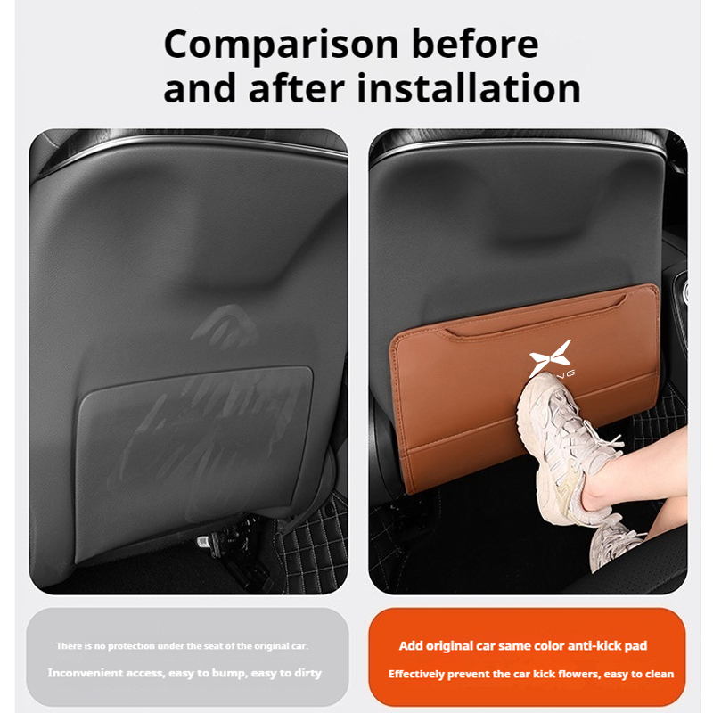 Car Anti-kick Pad Auto Seat Ba - Mesh Back Cushion 评论和价格