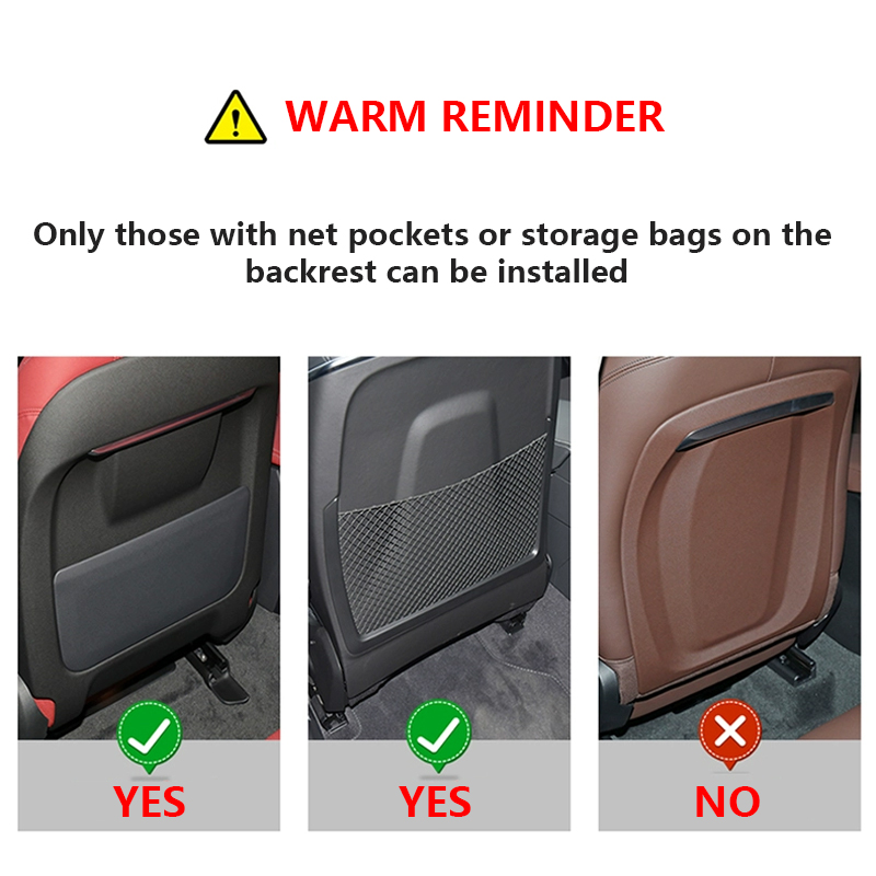 Car Anti-kick Pad Auto Seat Ba - Mesh Back Cushion 评论和价格