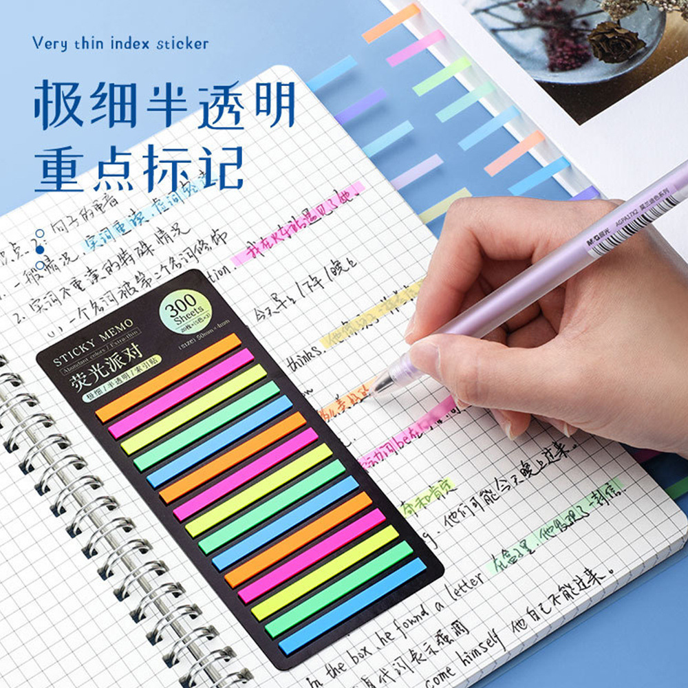 300 Sheets Transparent Rainbow - Sticky Note Dispenser 评论和价格