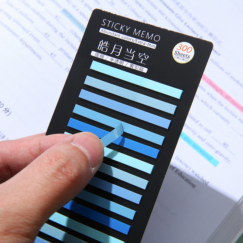 300 Sheets Transparent Rainbow - Sticky Note Dispenser 评论和价格