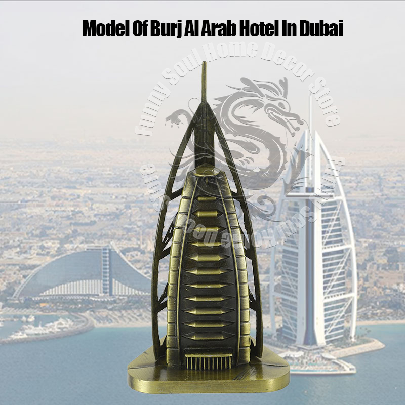 Metal Burj Al Arab Dubai Luxur - Home Office Dubai 评论和价格