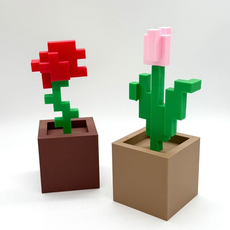 3D Printing Unique Flower Deco - Home Office Desk Ideas 评论和价格