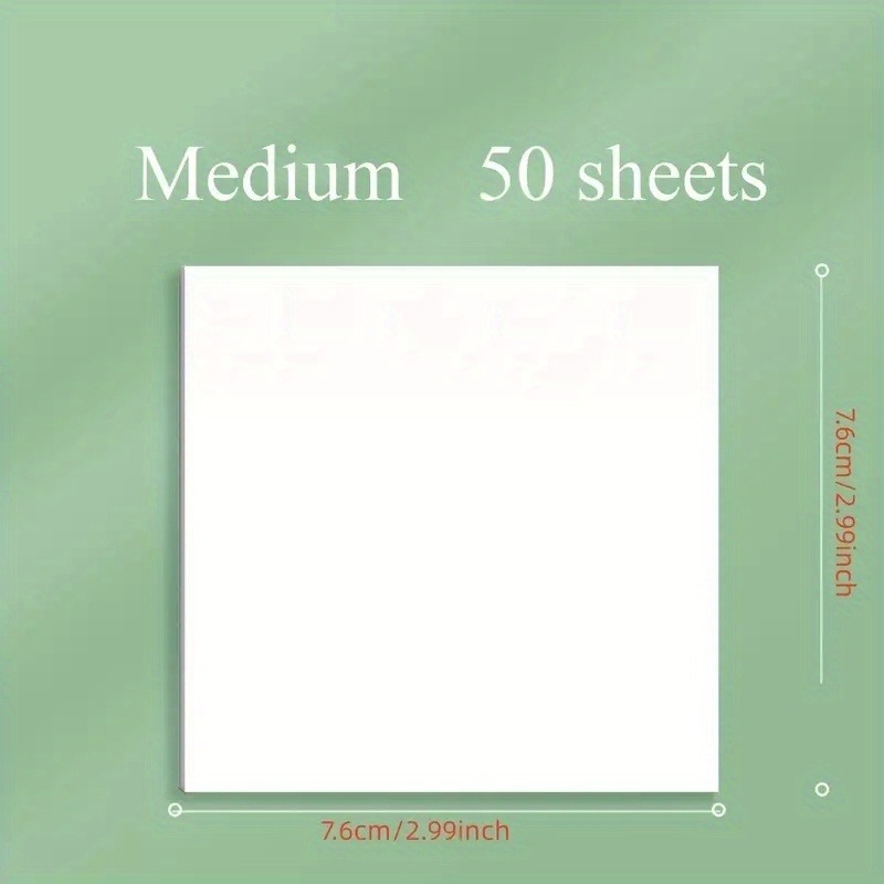 50Sheets/pcs Transparent Memo  - Sticky Note Dispenser 评论和价格