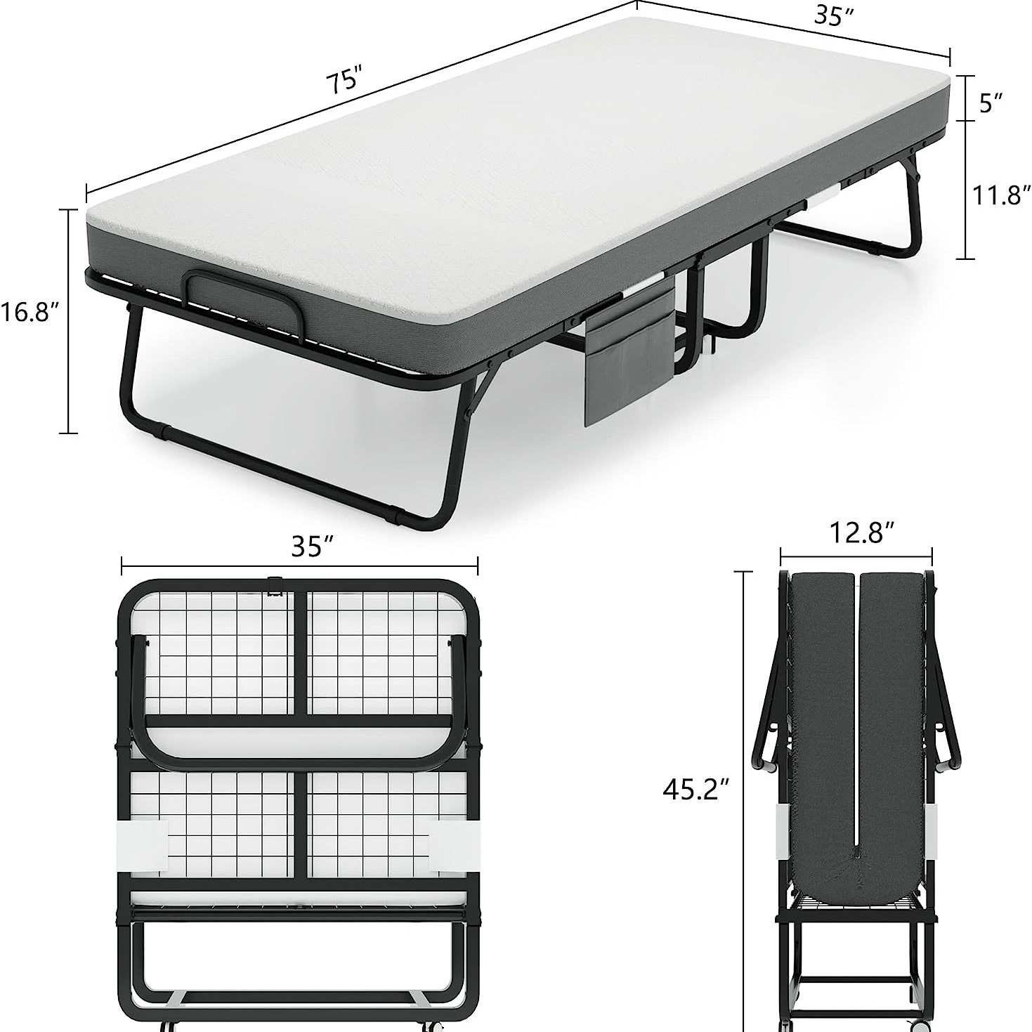 Amazon folding bed office home - Home Office Of Amazon 评论和价格