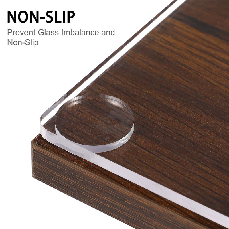 10pcs Glass Table Pad Anti Sli - Home Office Desk Ideas 评论和价格