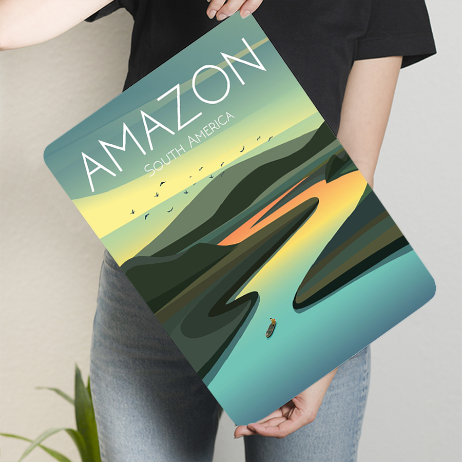 Amazon River Landscape Metal W - Home Office Of Amazon 评论和价格