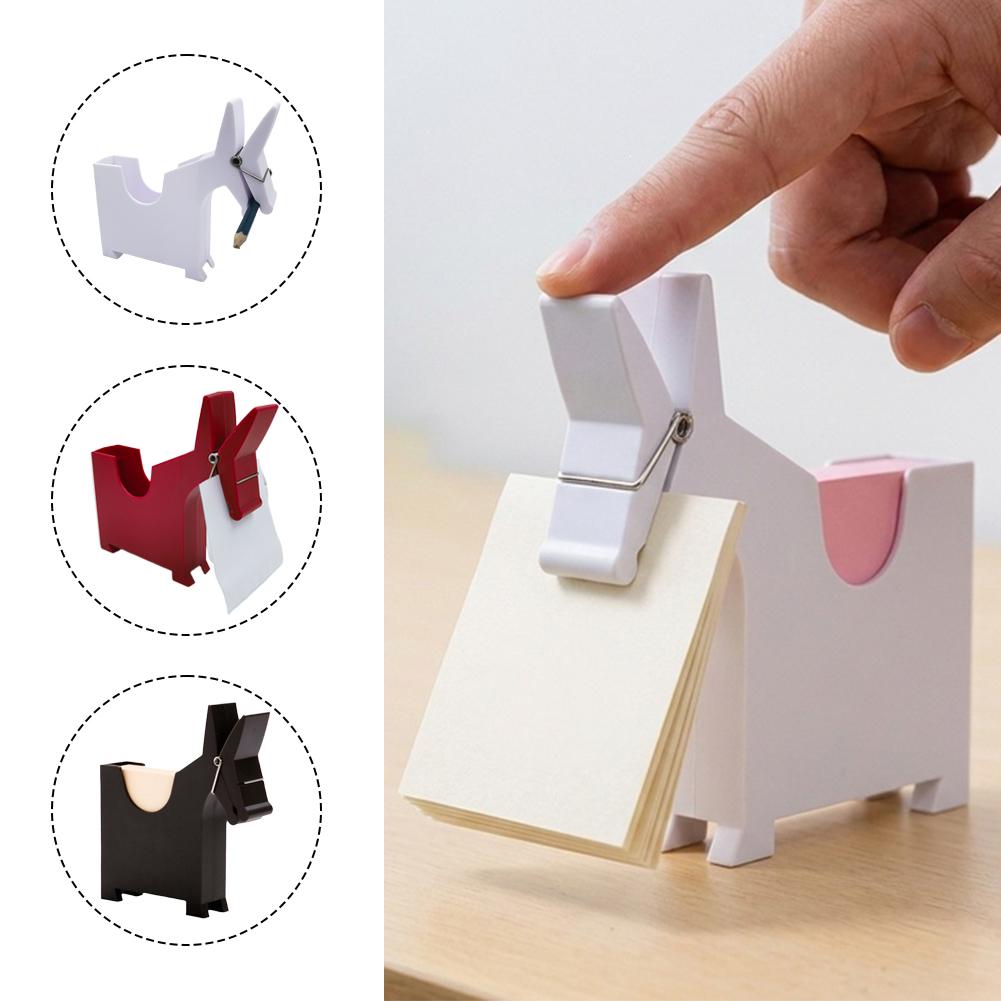 Cute Donkey Shaped Note Holder - Sticky Note Dispenser 评论和价格