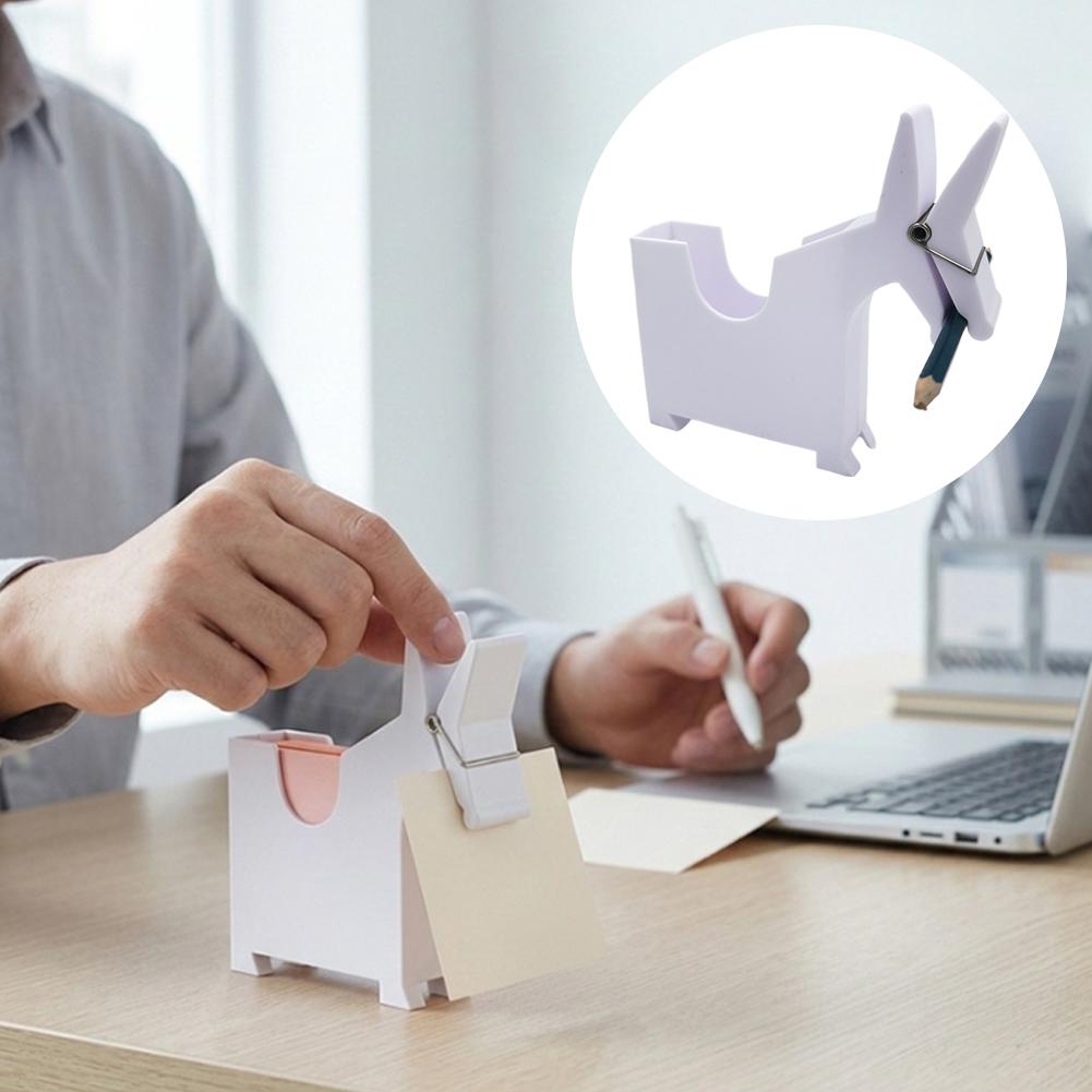 Cute Donkey Shaped Note Holder - Sticky Note Dispenser 评论和价格
