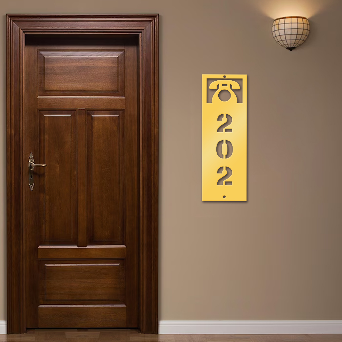 1Pc Custom modern Metal Street - Address Home Office 评论和价格