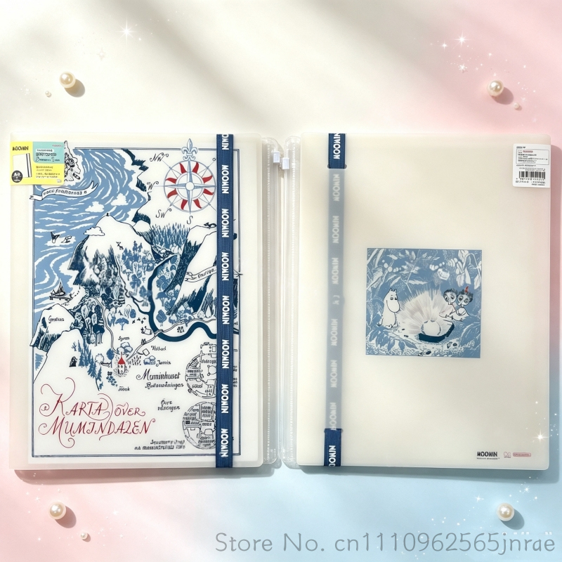 Sun Star Moomin Co Branded A4  - Sticky Note Dispenser 评论和价格