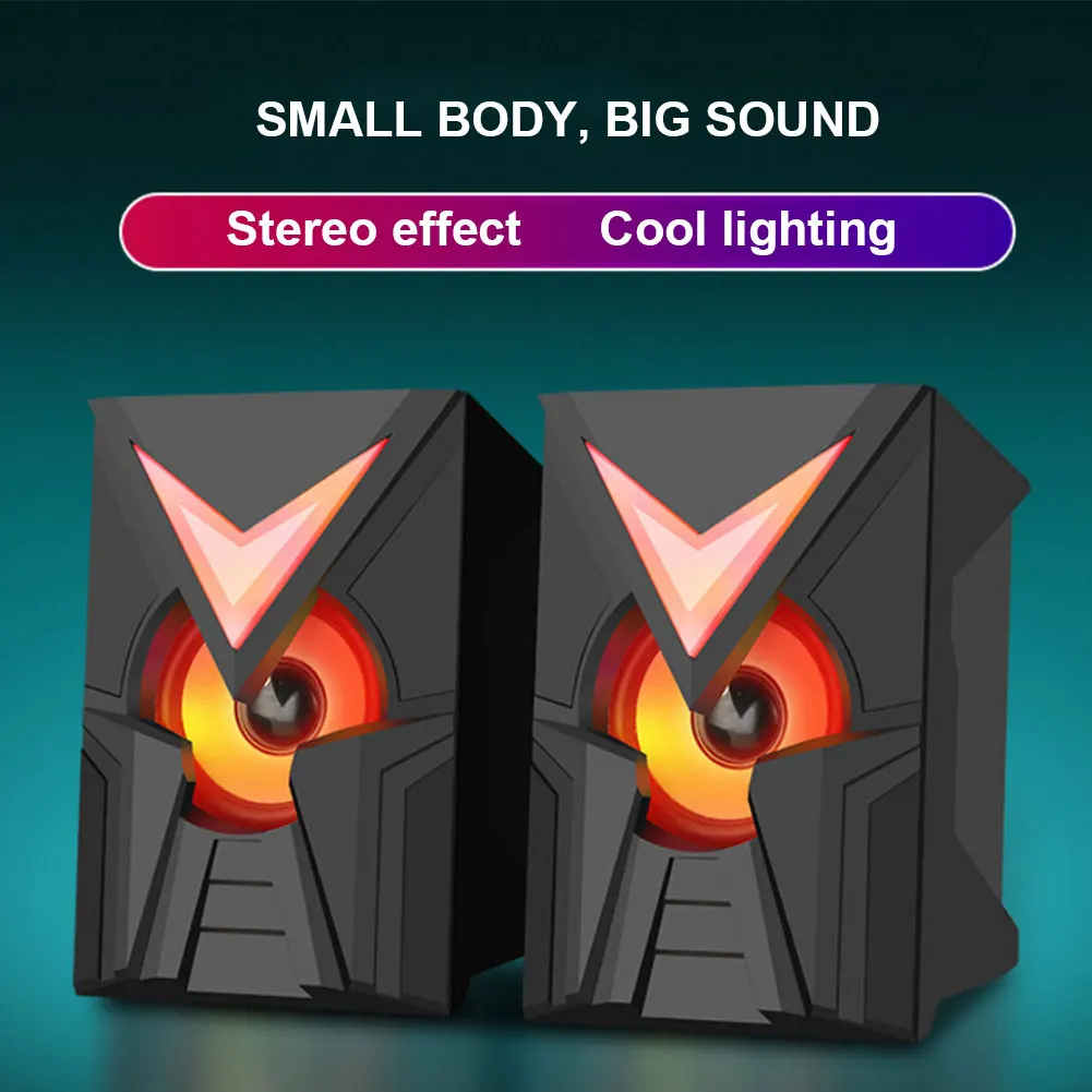 Desk Mini Usb Speaker Cute Ani - Home Office Of Amazon 评论和价格