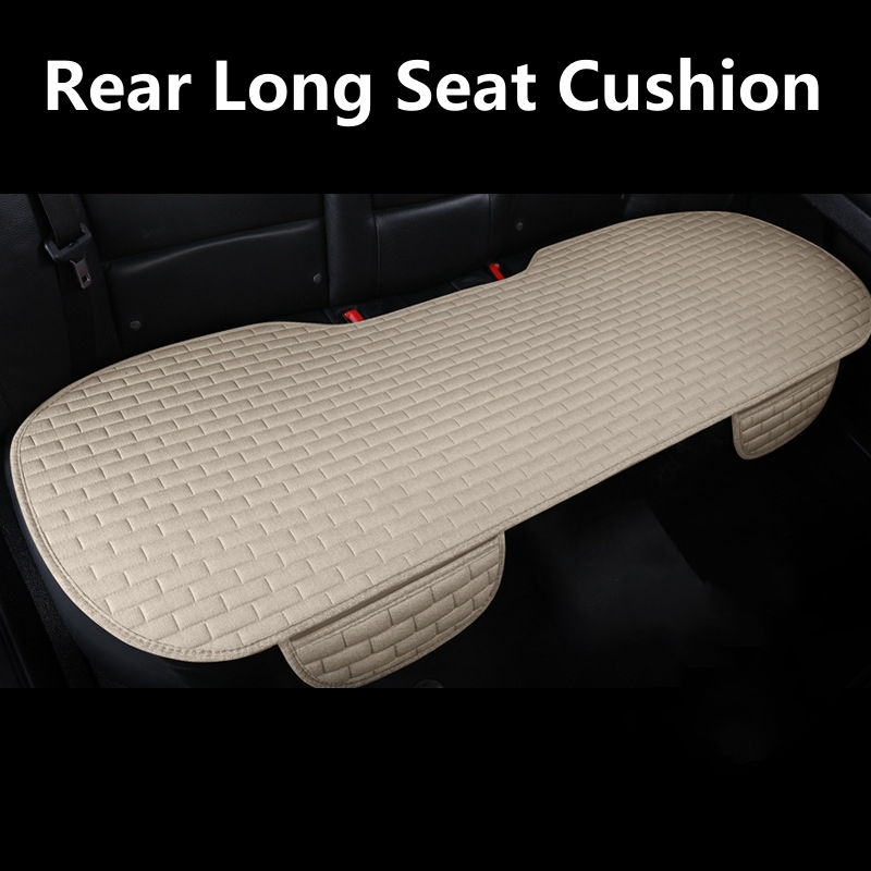 Luxury Linen Car Seat Cover Fo - Mesh Back Cushion 评论和价格