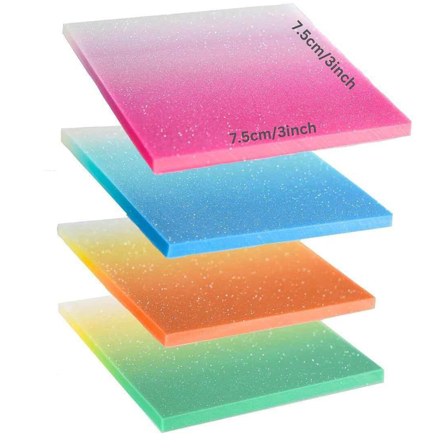 8 Packs 400 Sheet Transparent  - Sticky Note Dispenser 评论和价格