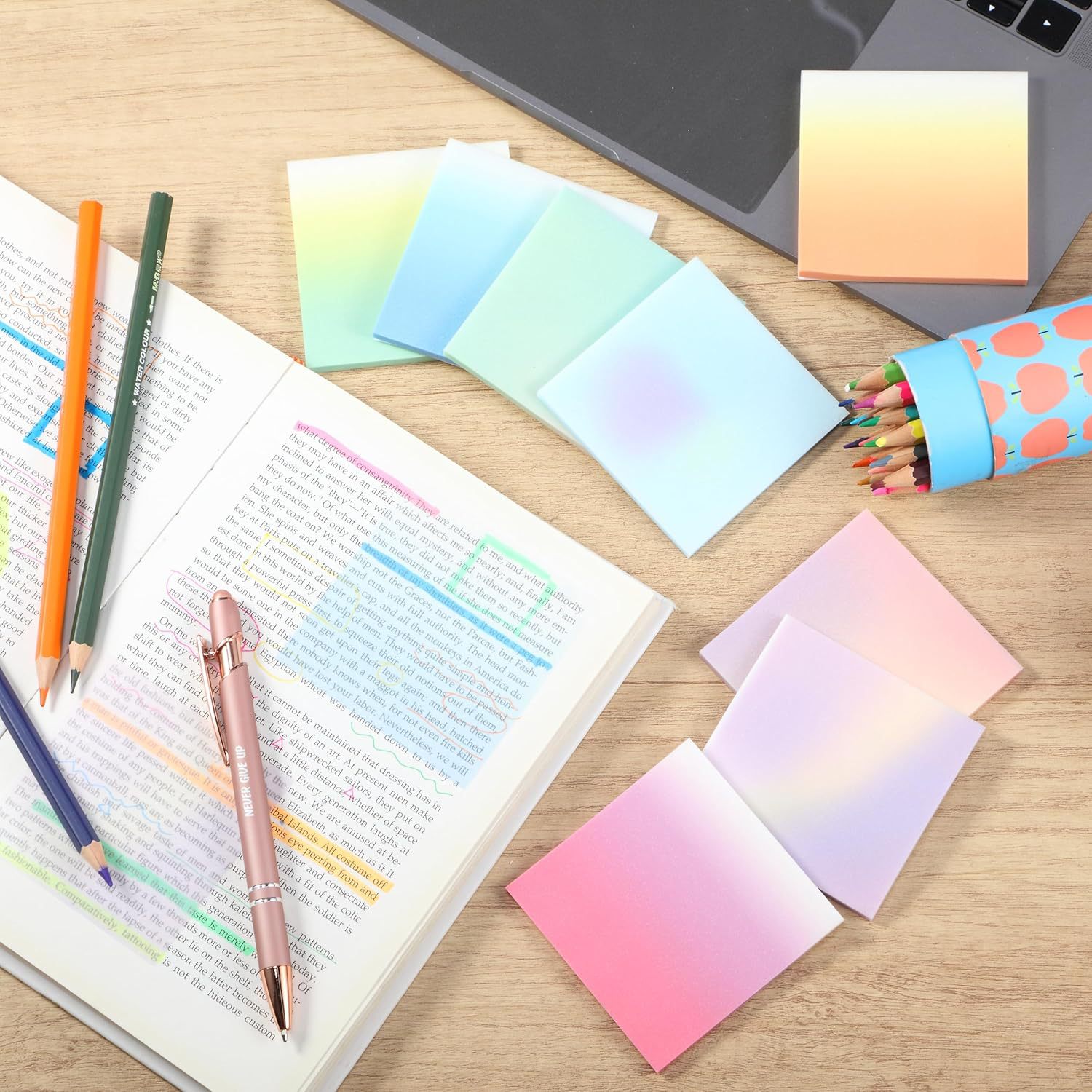 8 Packs 400 Sheet Transparent  - Sticky Note Dispenser 评论和价格