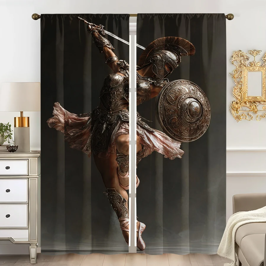 Dramatic Warrior Amazon Curtai - Home Office Of Amazon 评论和价格