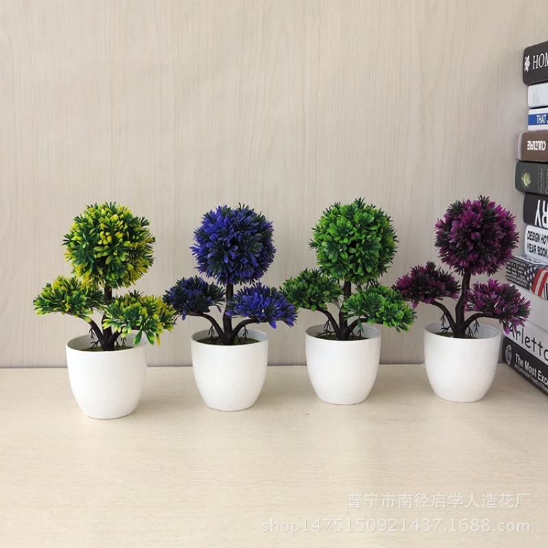 Artificial Small Tree Potted P - Home Office Desk Ideas 评论和价格