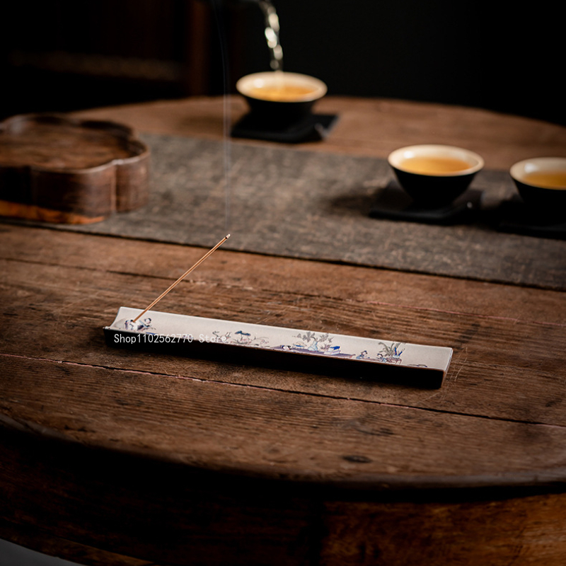 Zen Ceramic Incense Insert Ena - Home Office Yoga Room 评论和价格