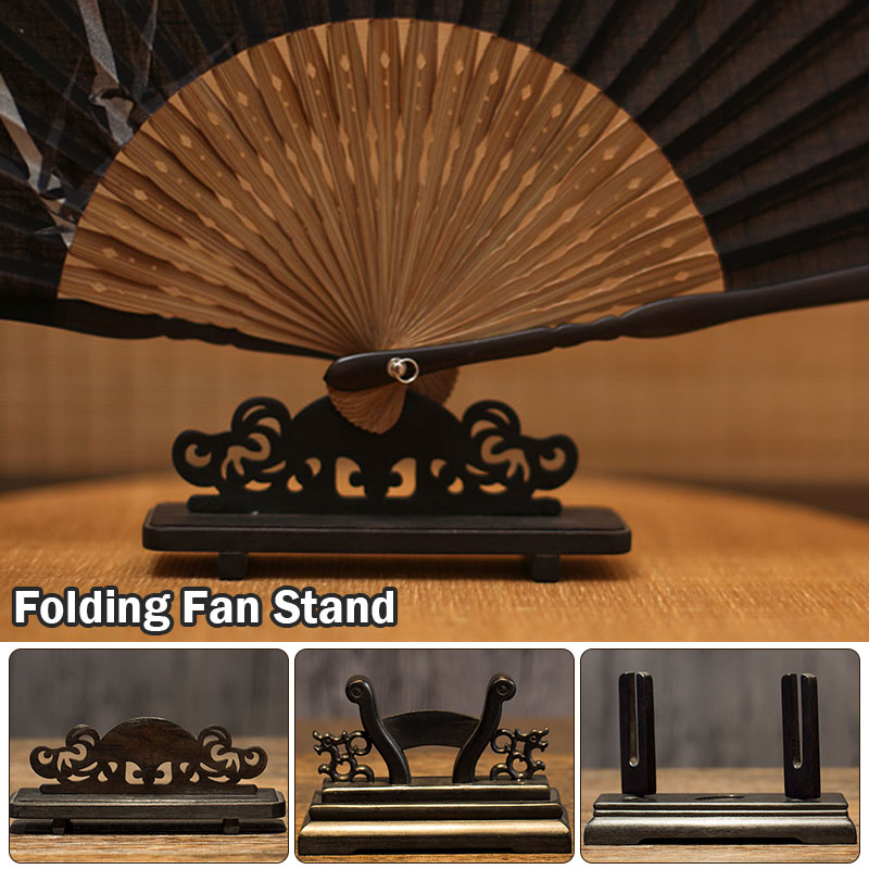 Vintage Art Style Folding Fan  - Home Office Desk Ideas 评论和价格