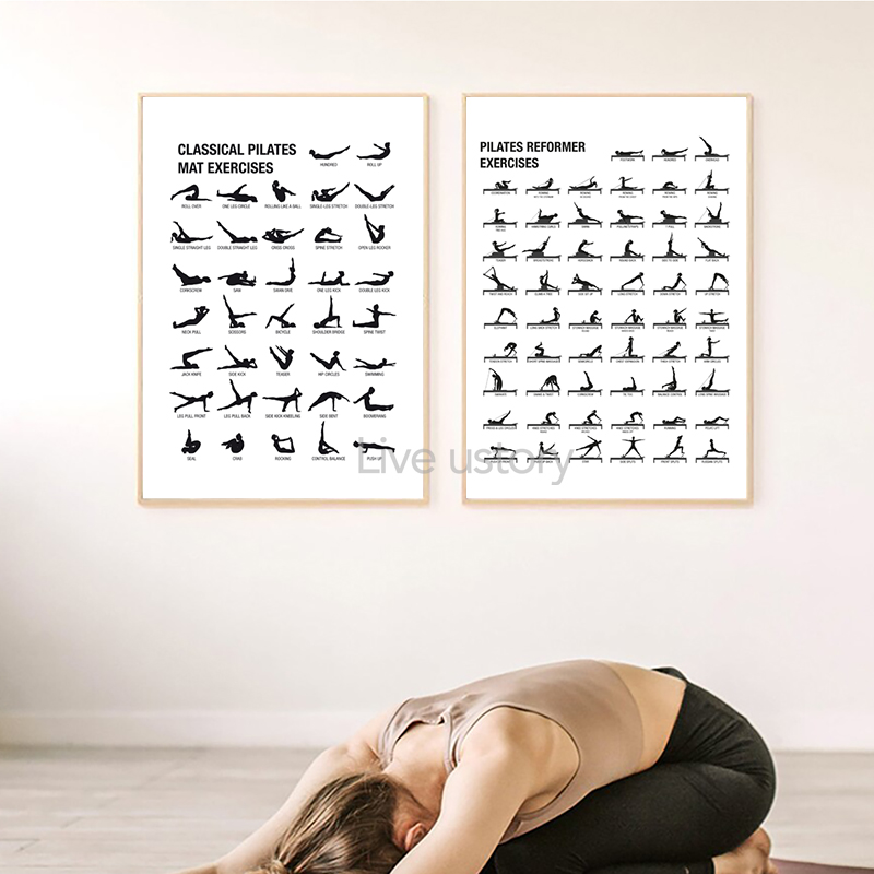Frameless Pilates Workout Char - Home Office Yoga Room 评论和价格