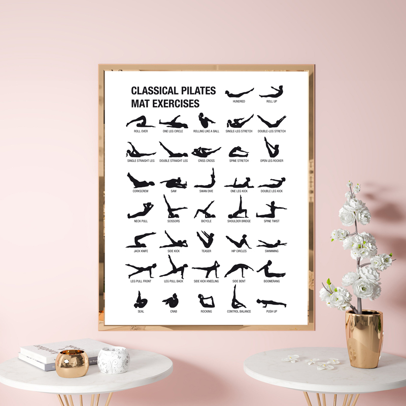 Frameless Pilates Workout Char - Home Office Yoga Room 评论和价格