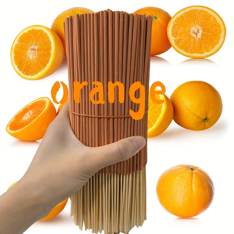 Natural Orange Incense Sticks  - Home Office Yoga Room 评论和价格