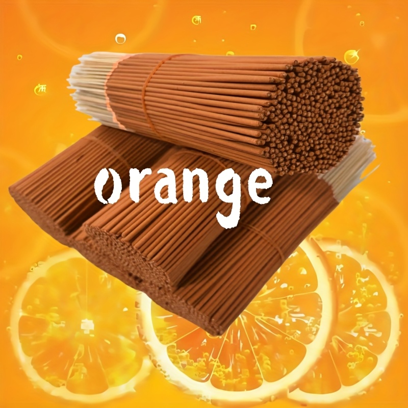 Natural Orange Incense Sticks  - Home Office Yoga Room 评论和价格