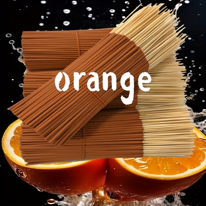 Natural Orange Incense Sticks  - Home Office Yoga Room 评论和价格