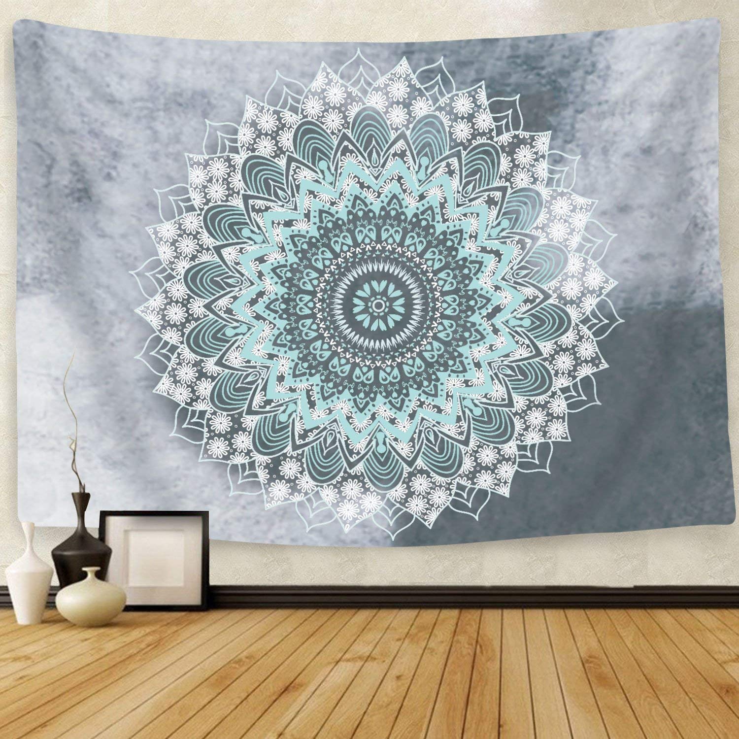 Mandala Tapestry Macrame Wall  - Home Office Yoga Room 评论和价格