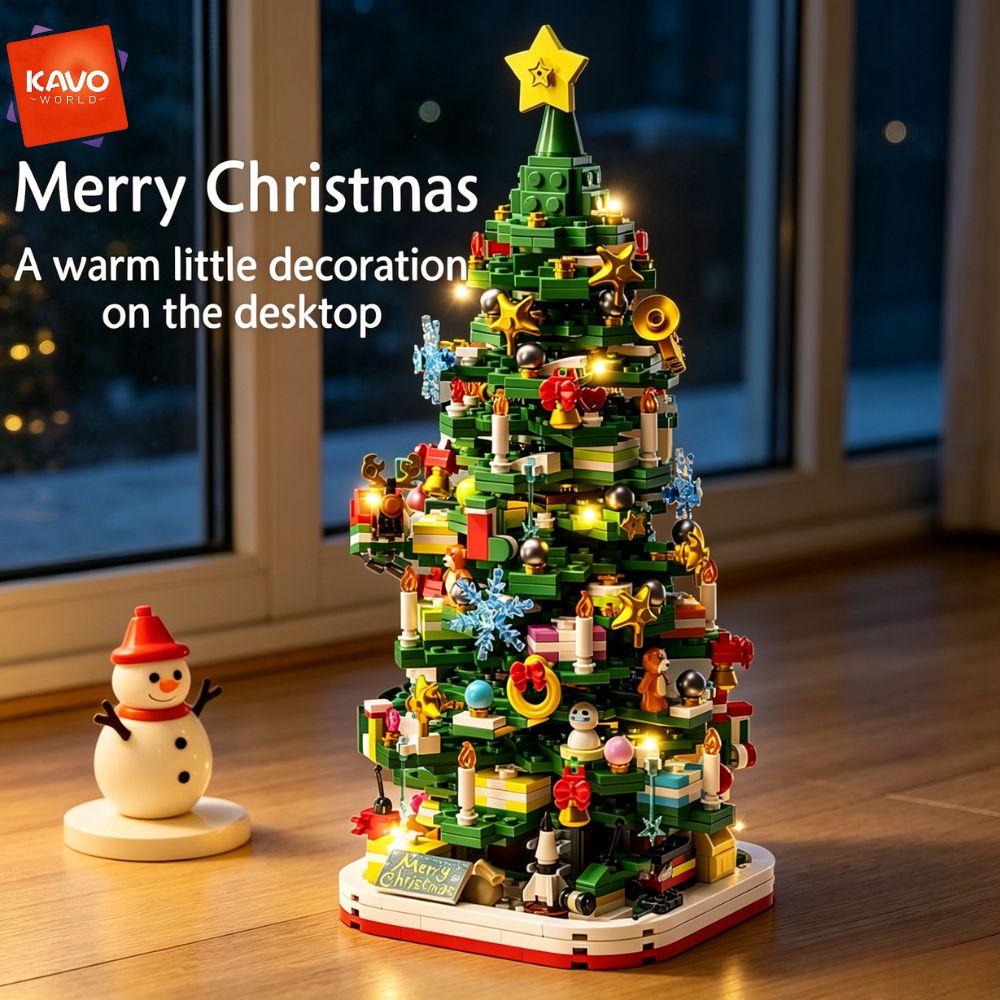 KAVOWORLD 1024pcs Christmas Tr - Home Office Setup Ideas 评论和价格