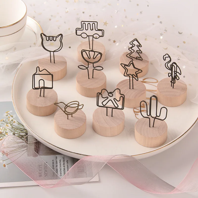 Retro Log Note Clip, Simple an - Sticky Note Dispenser 评论和价格
