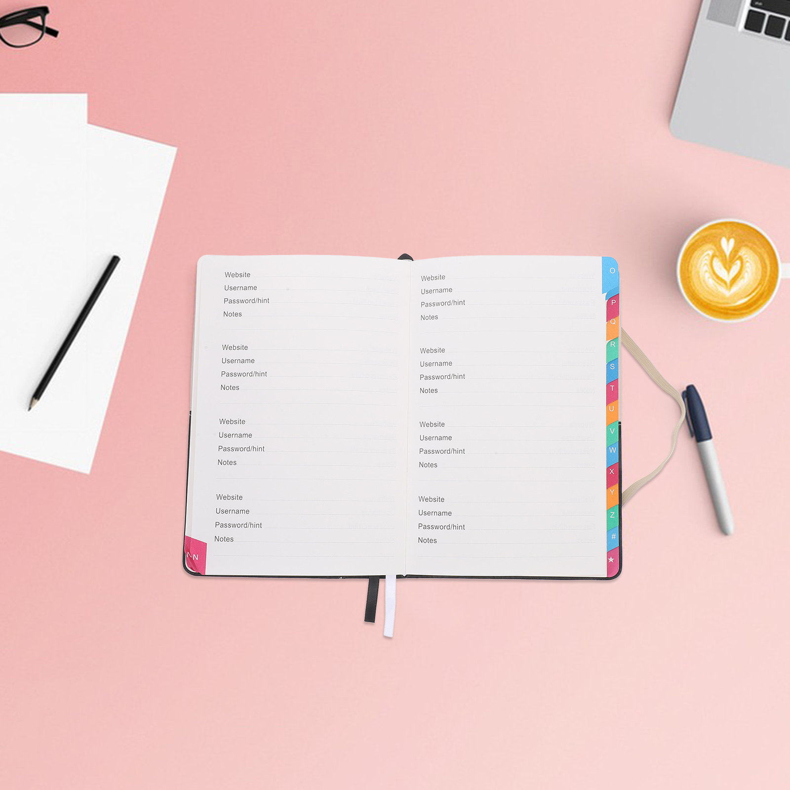 A5 Password Notebook Versatile - Address Home Office 评论和价格